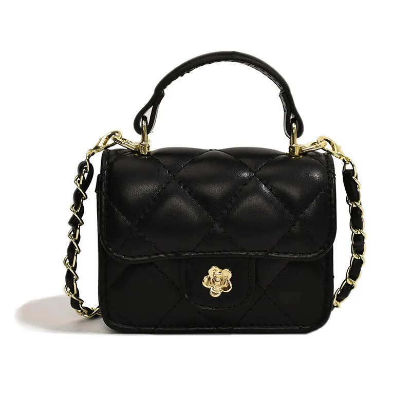 FASHIONABLE MINI HANDHELD CHAIN CROSSBODY BAG