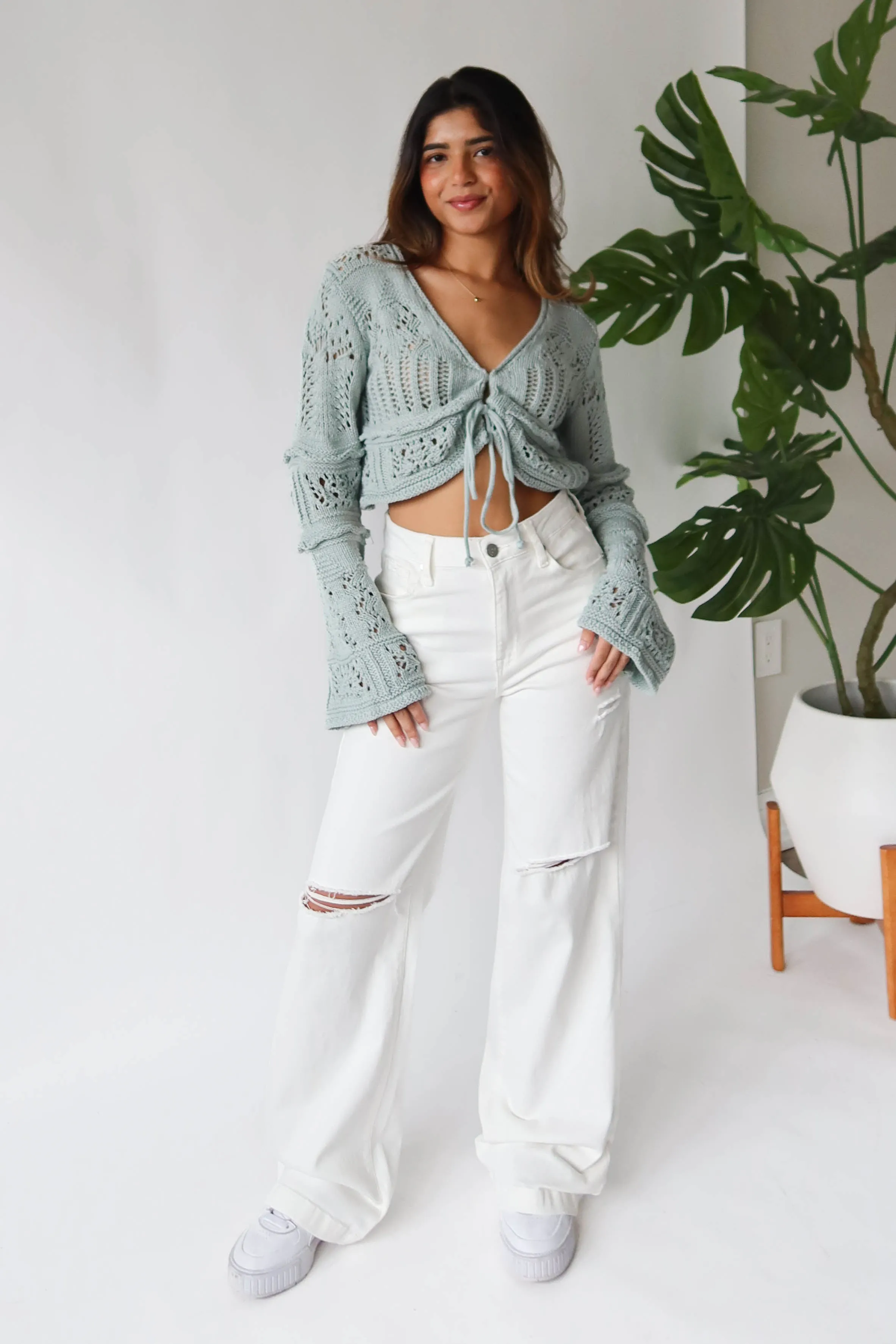 Faye Top in Sage