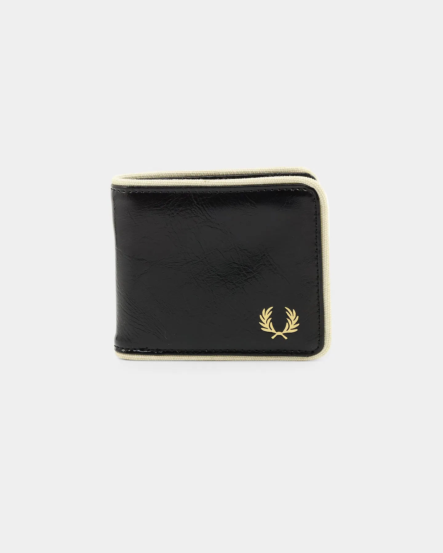 Fred Perry Classic Billfold Wallet Black