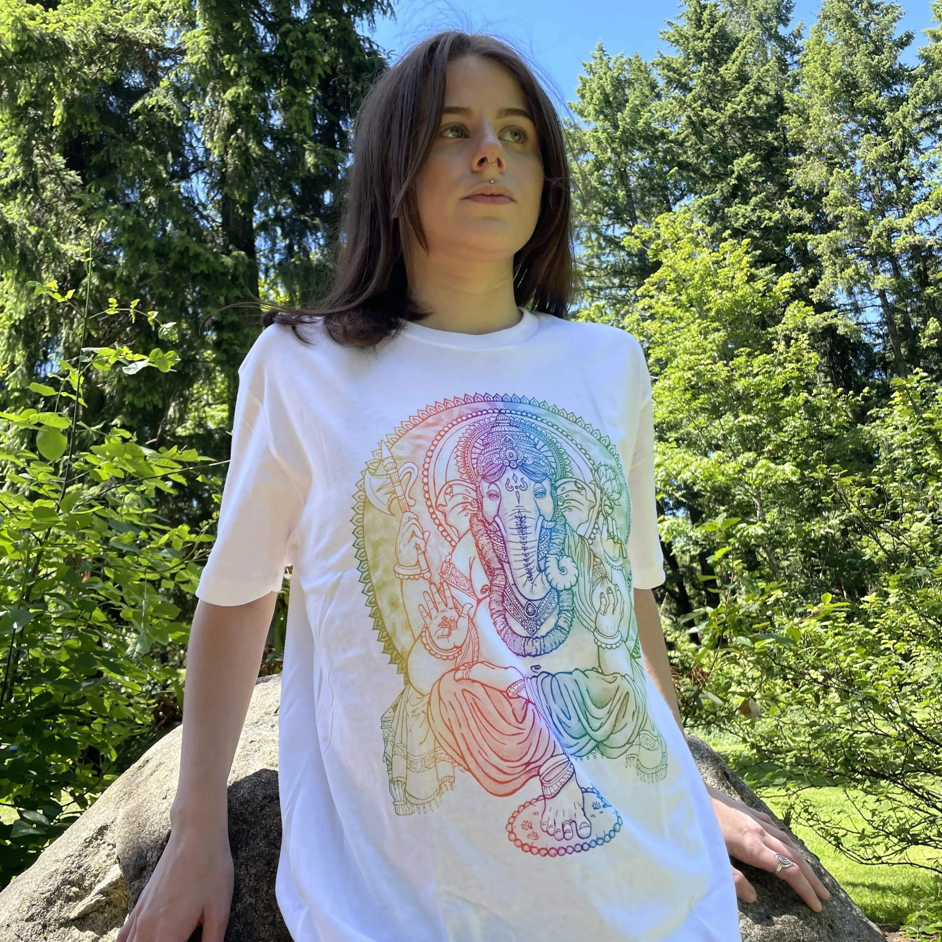 Ganesha Vibrant T Shirt