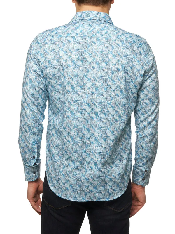 GEOMORPH LONG SLEEVE BUTTON DOWN SHIRT