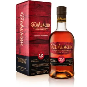 GlenAllachie 12 Year Old Ruby Port Wood Finish