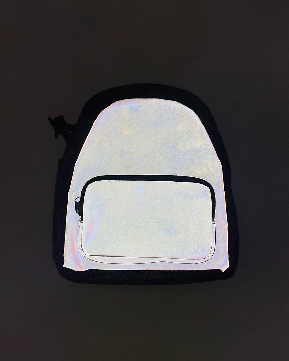 Glitch in the System Silver Reflective Mini Hydration Pack