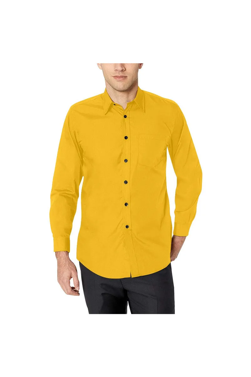 Gold Casual Dress Shirt