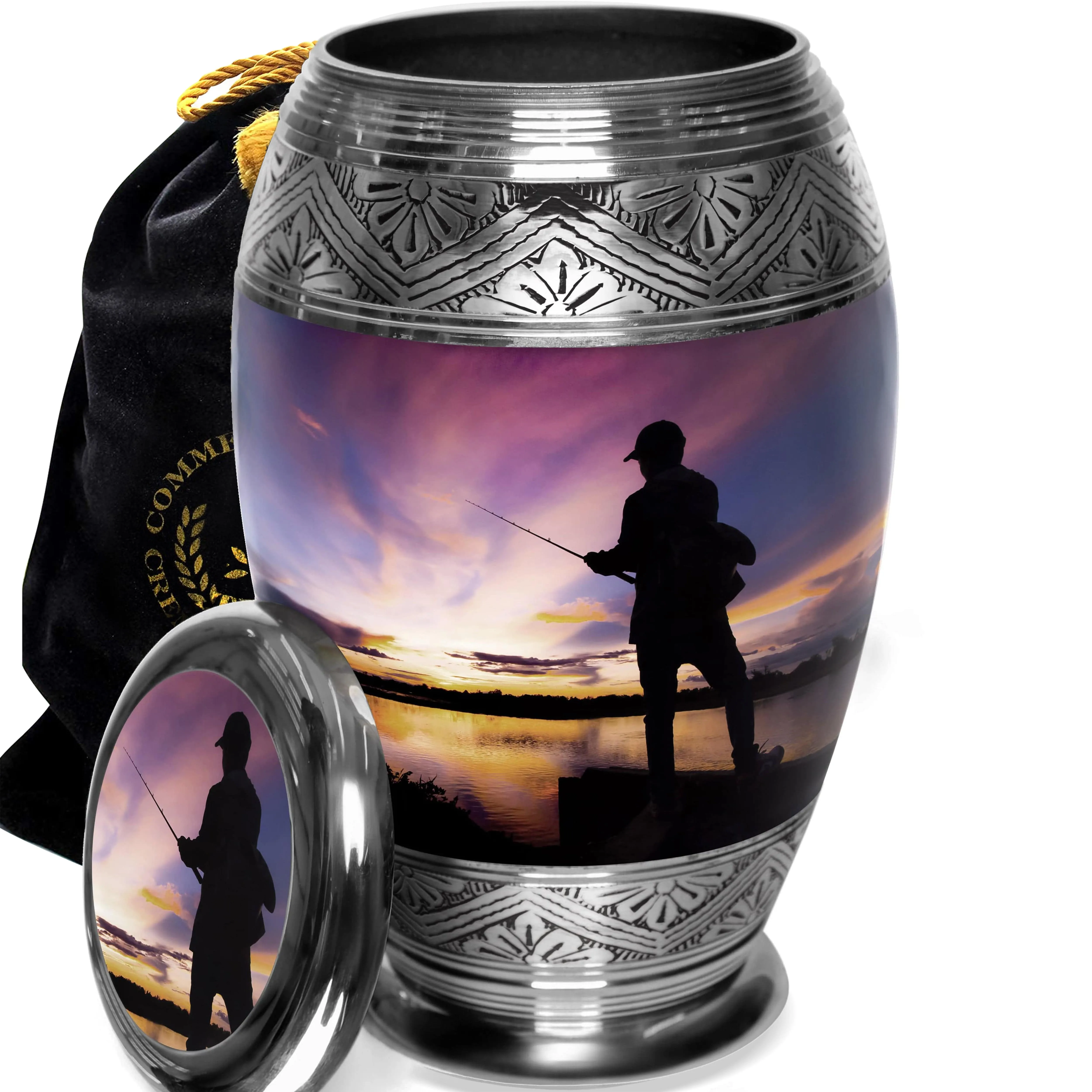 Gone Fishing Cremation Urns