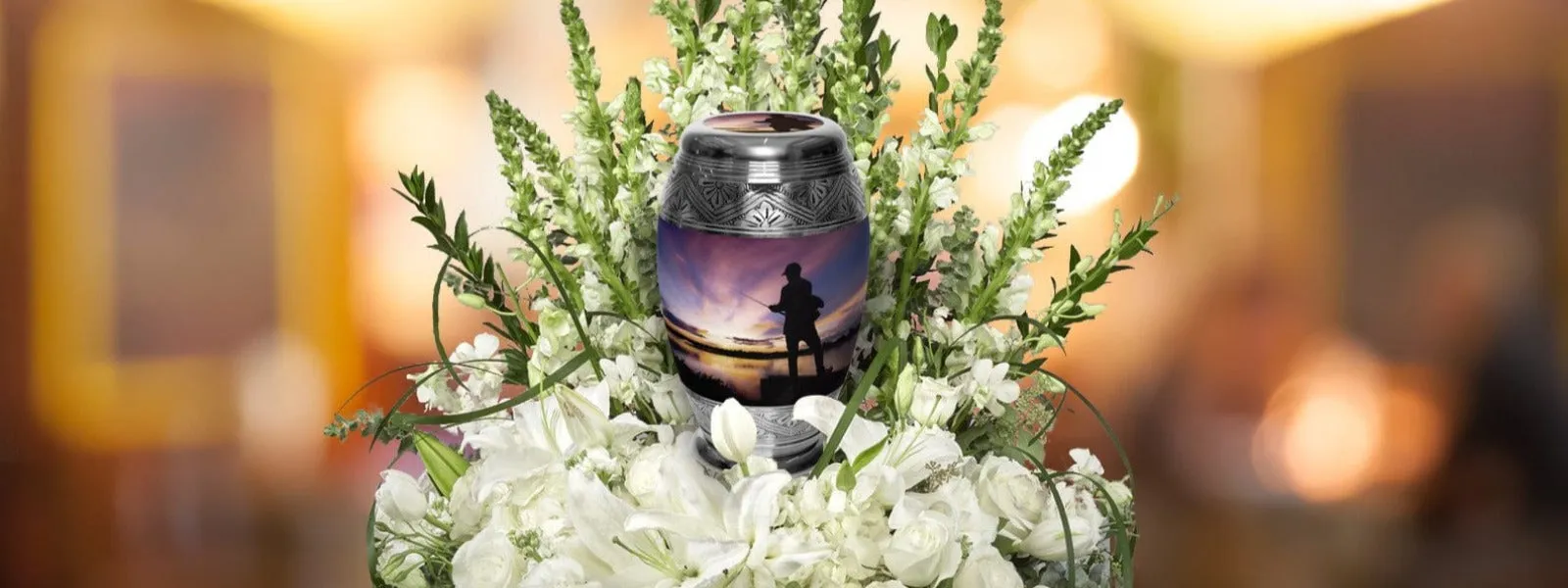 Gone Fishing Cremation Urns