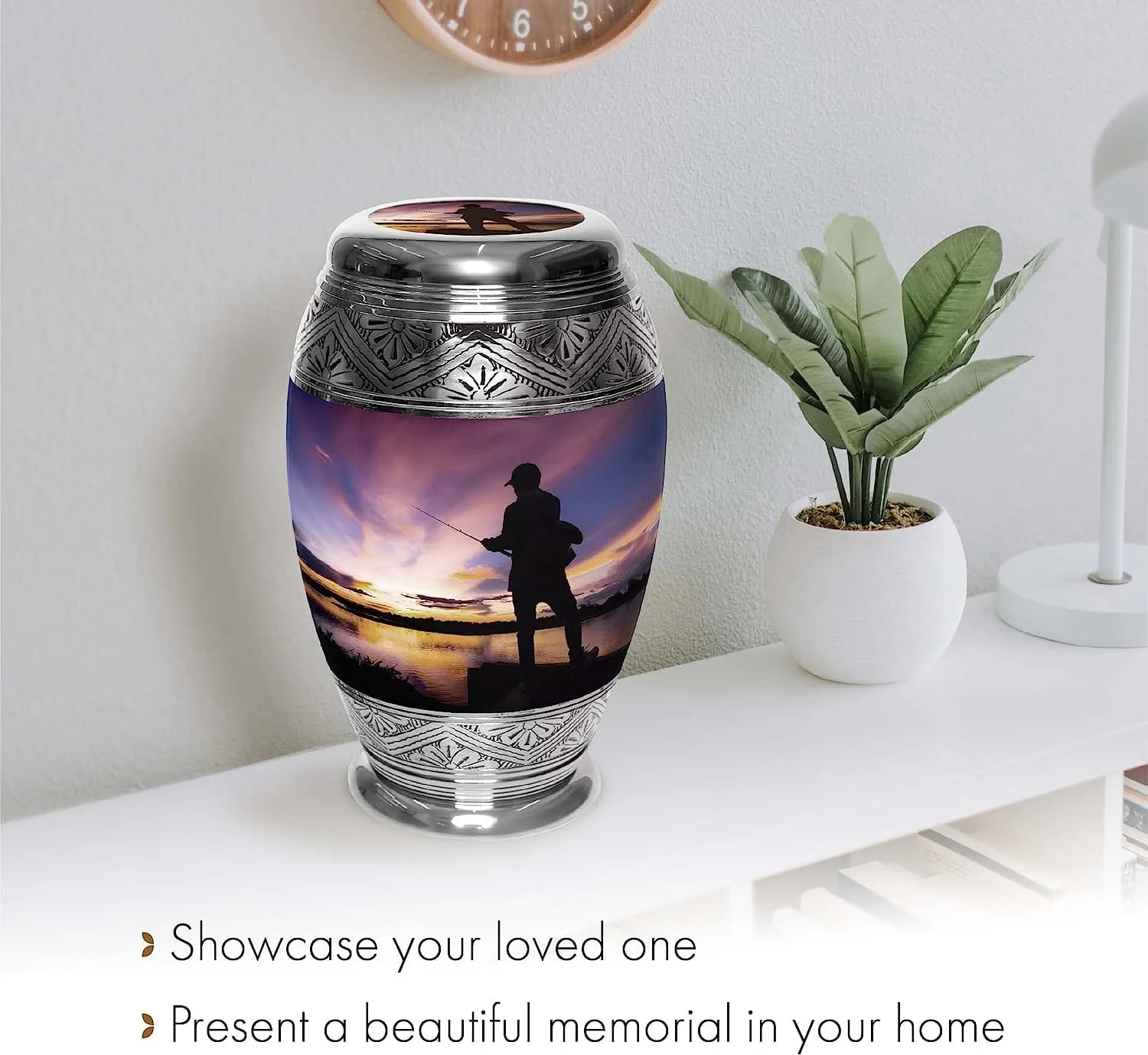 Gone Fishing Cremation Urns