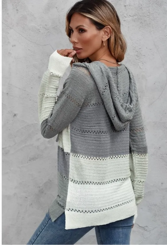 Grey Bonfire Hoodie - #6169-6173