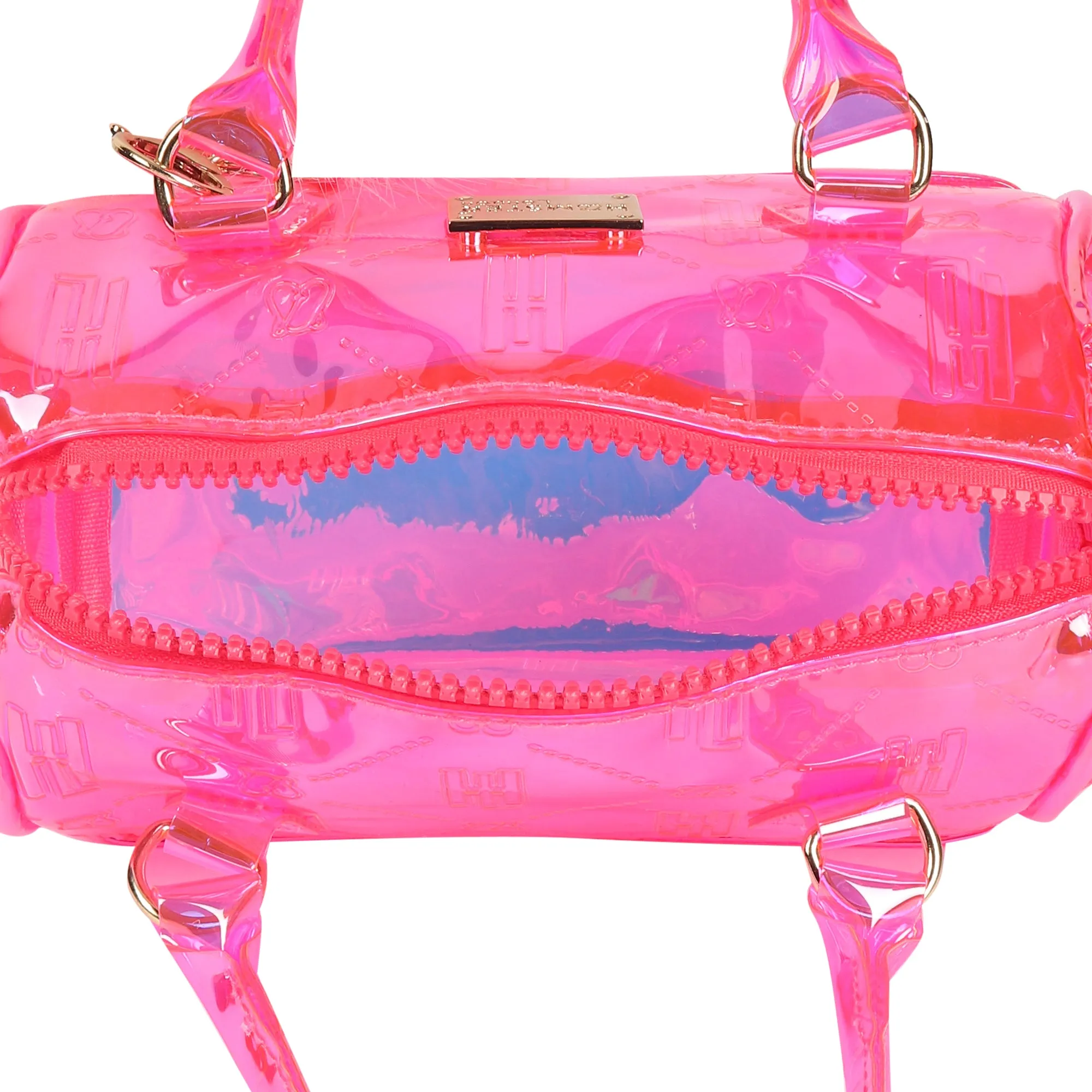 Hamster London Raver Duffle Bag Small Pink