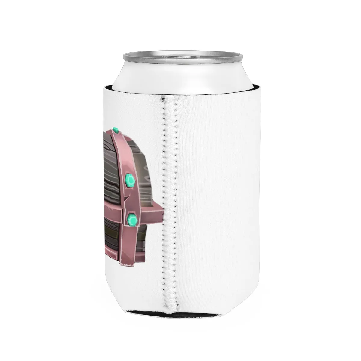 Hand-Painted Chest Can Cooler Sleeve