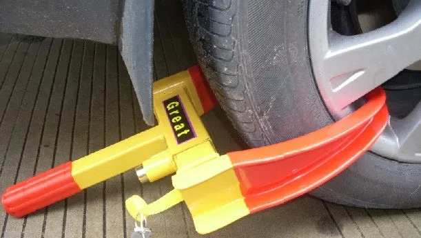 Heavy Duty Wheel Clamp  Anti-Theft Lock