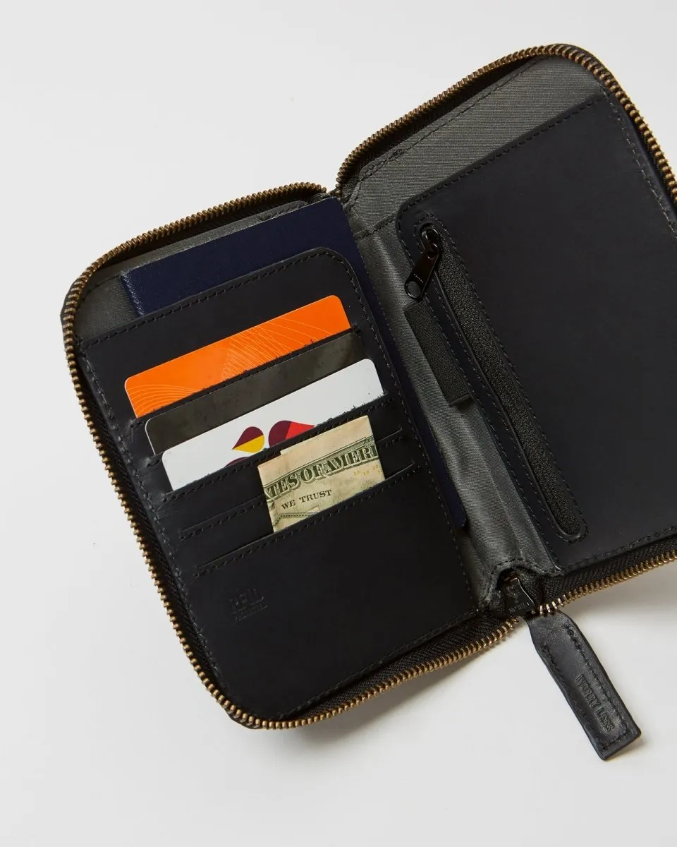 Heritage RFID Passport Case - Stealth Black