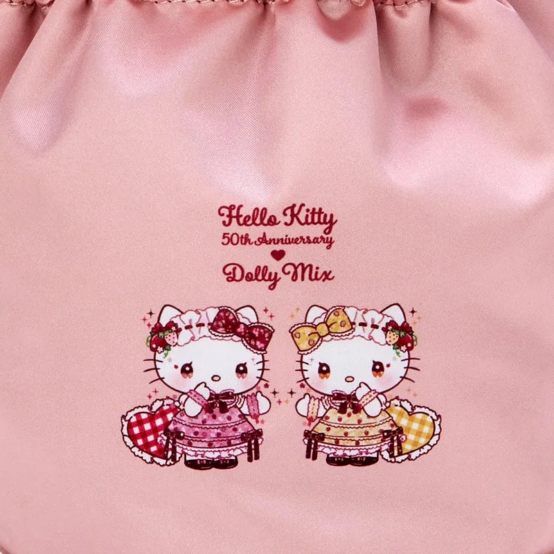 Japan Sanrio - Hello Kitty DOLLY Drawstring Bag (Color: Pink)