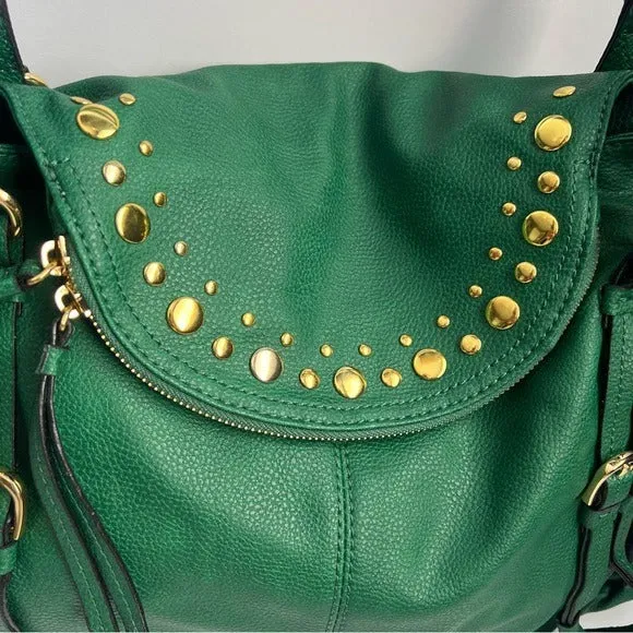 Jessica Simpson Large Green Shoulder Bag