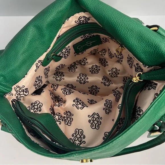 Jessica Simpson Large Green Shoulder Bag