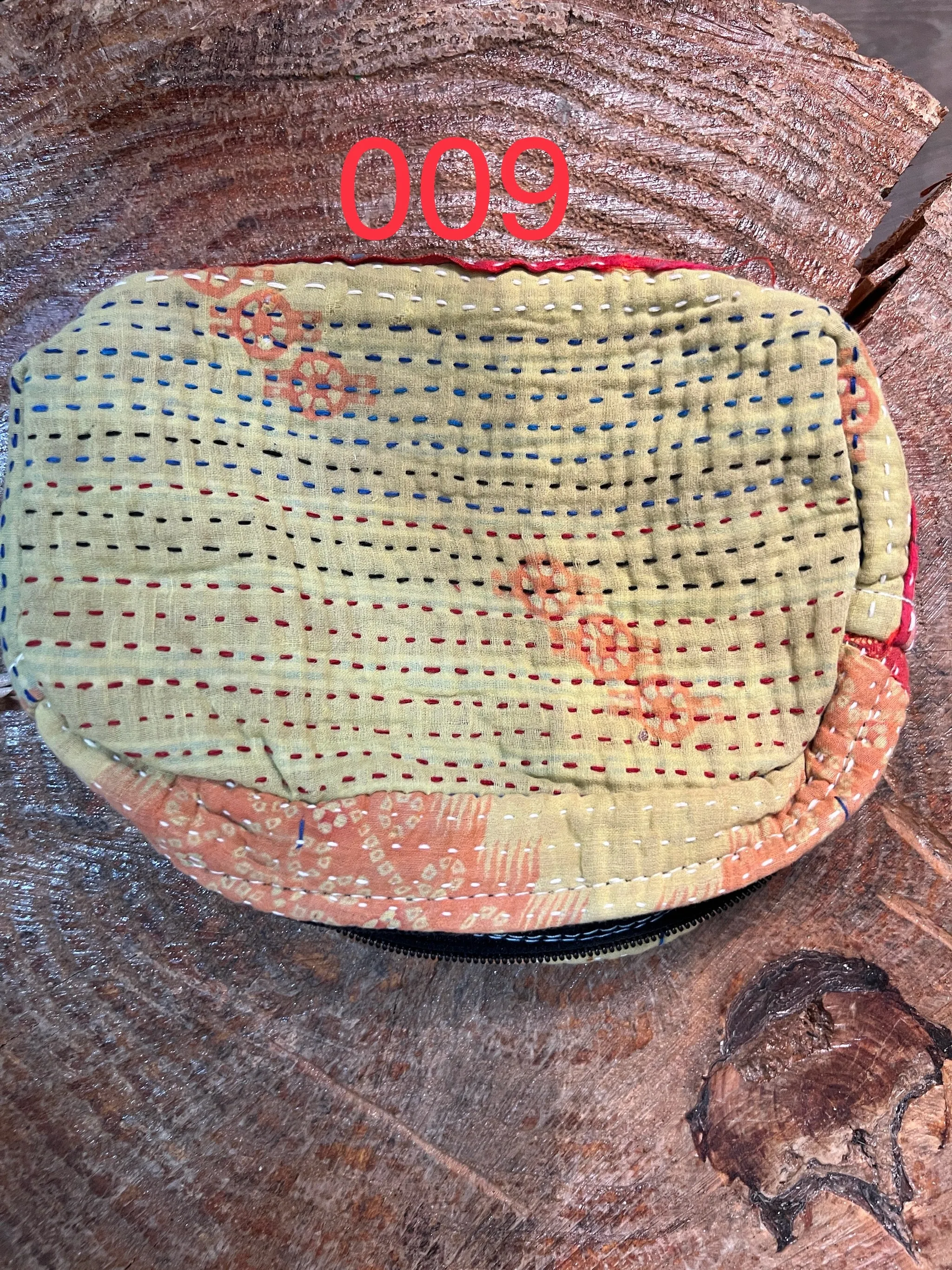 Kantha Pouch by Robin