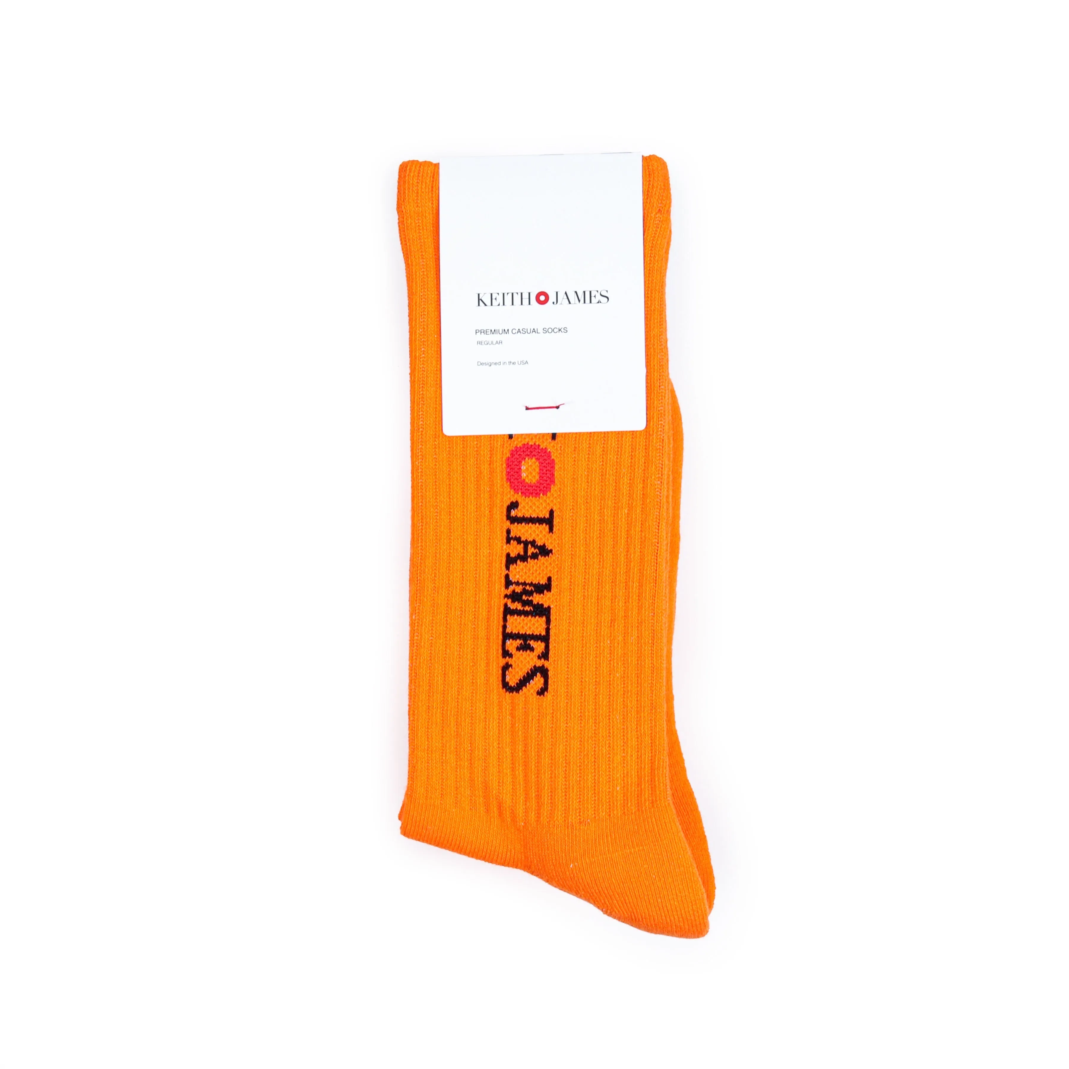 KJ Casual Socks (Orange)