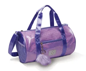 Lavender Shimmer Roll Bag