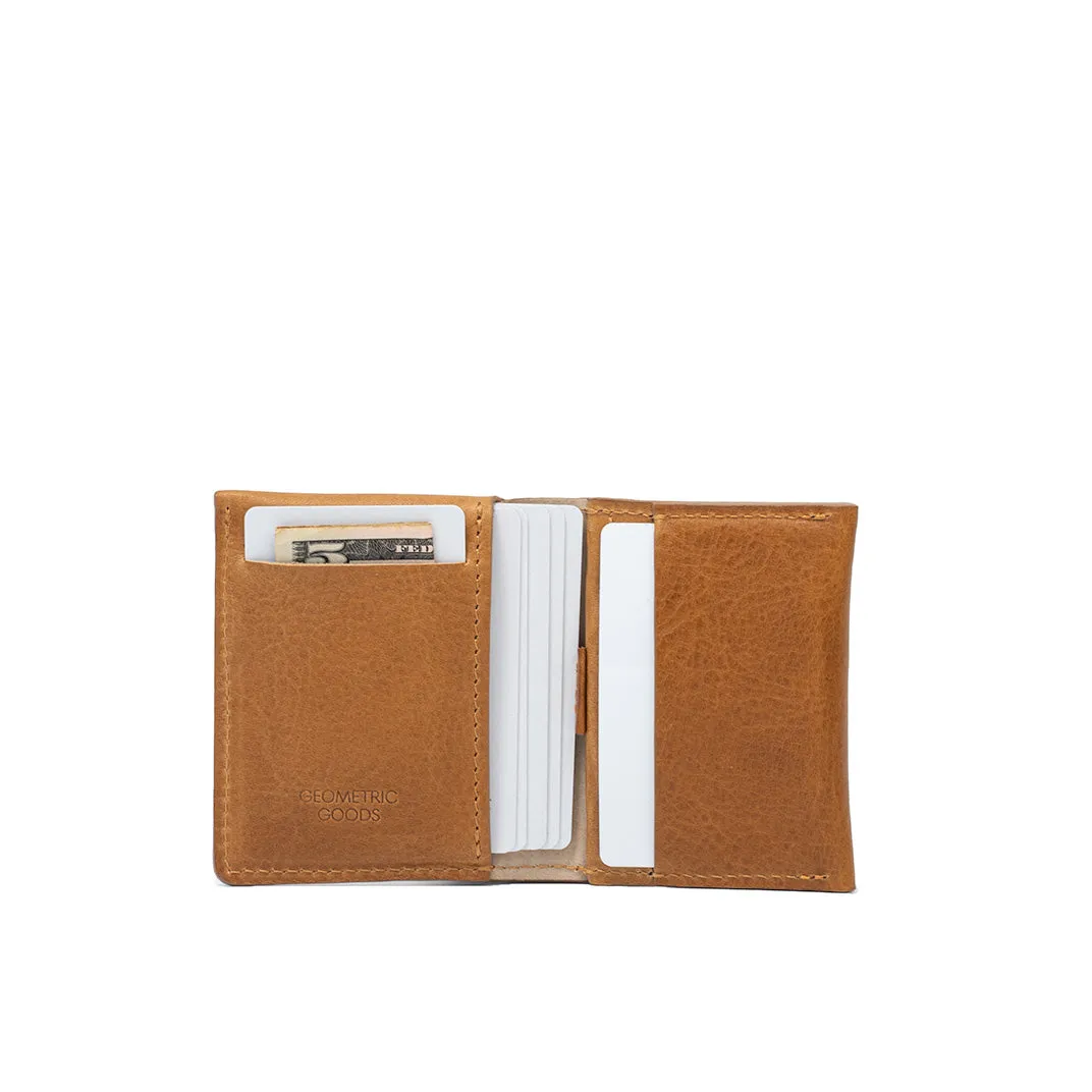 Leather AirTag Card Wallet - The Minimalist 5.0