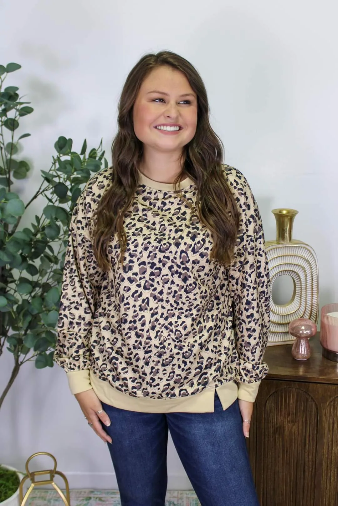 Leopard Sweatshirt - #7883-7887