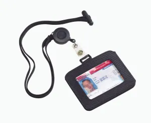 Lewis N Clark RFID Blocking ID Holder Black