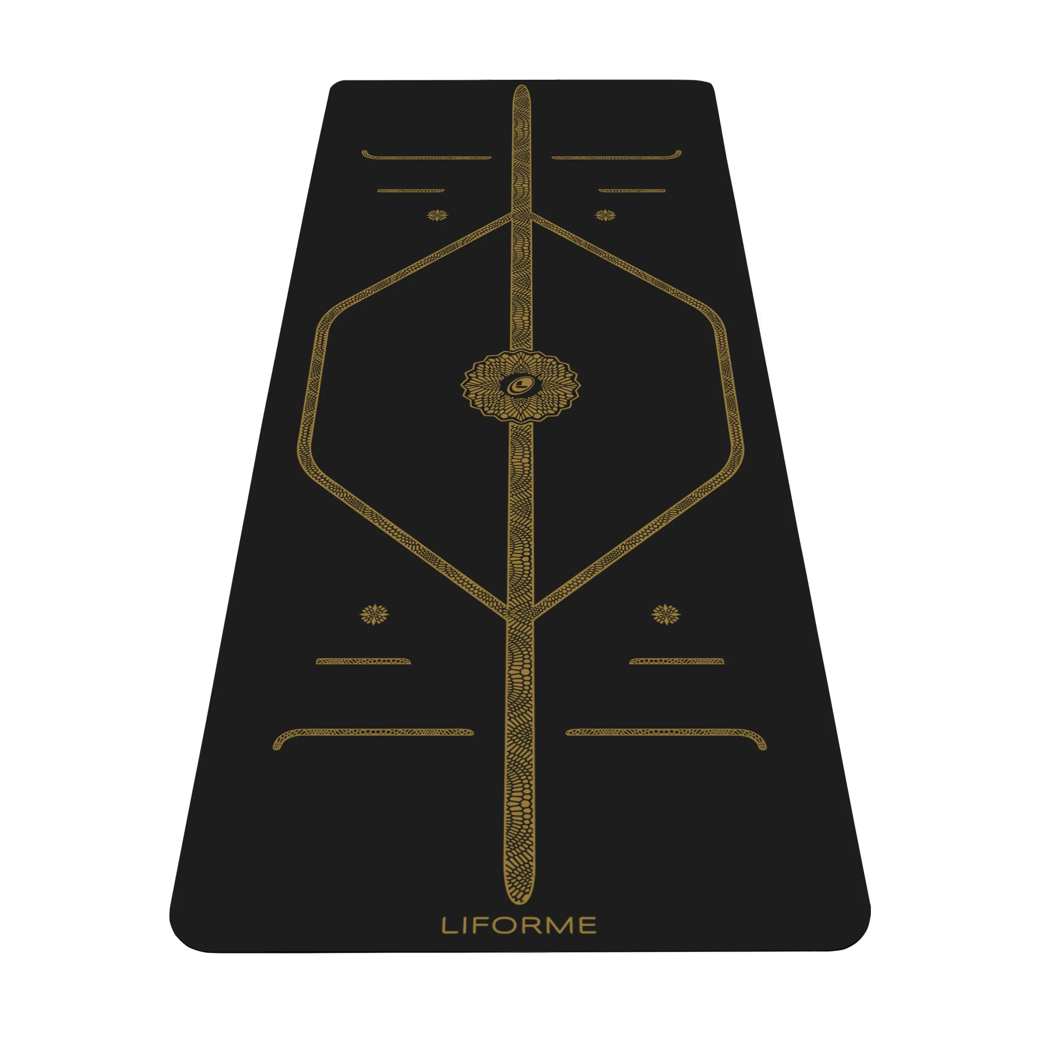 Liforme Black & Gold Yoga Mat