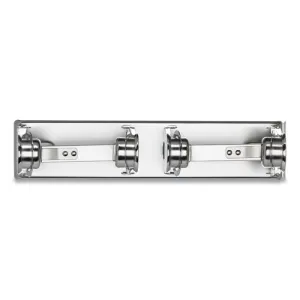 Locking Toilet Tissue Dispenser, 12.38 X 4.5 X 2.75, Chrome