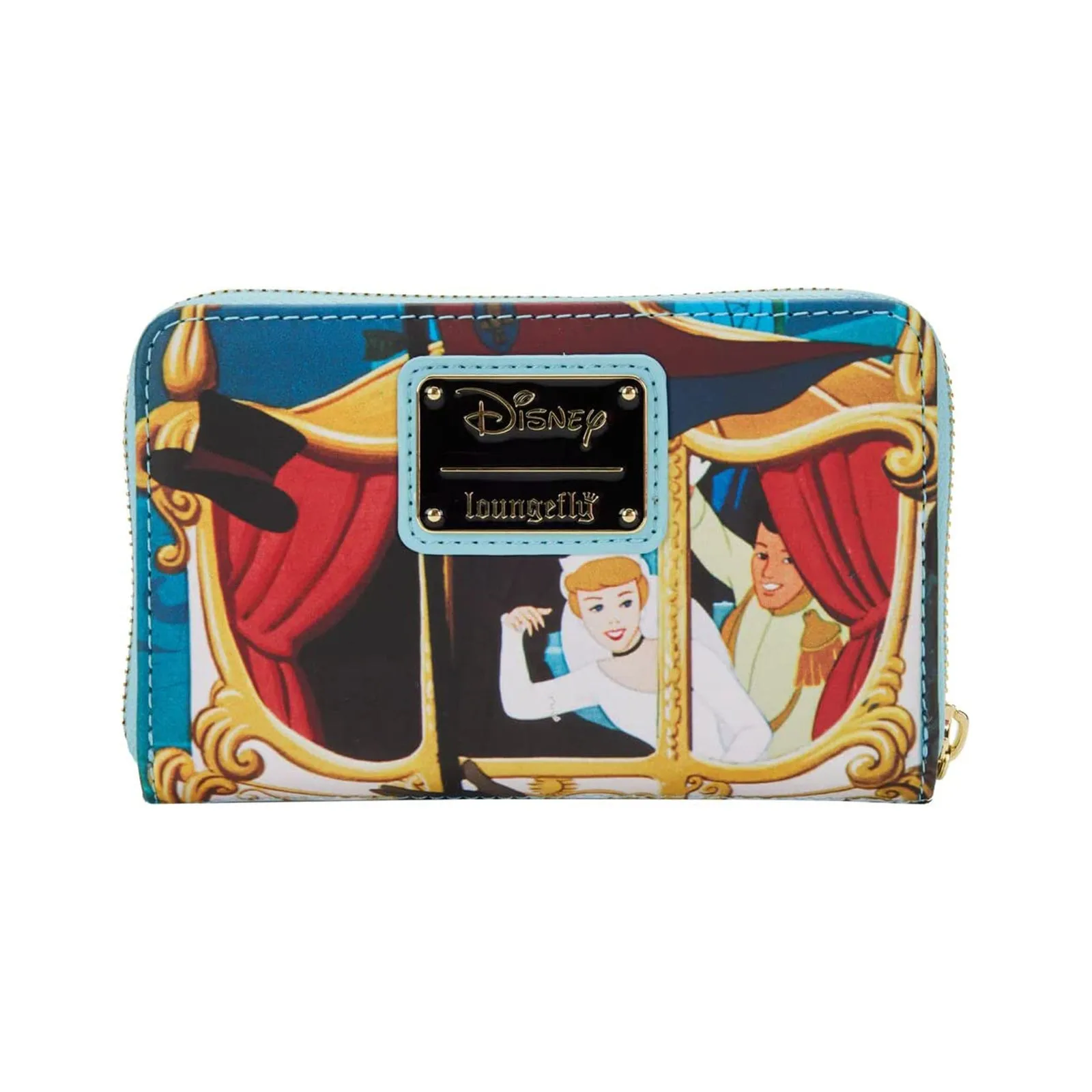 Loungefly Disney Cinderella Princess Scene Zip Around Wallet