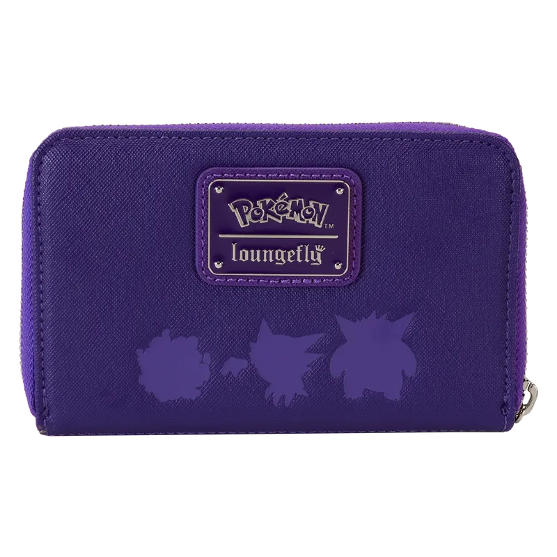 Loungefly Pokémon Gastly Evolutions Zip Around Wallet