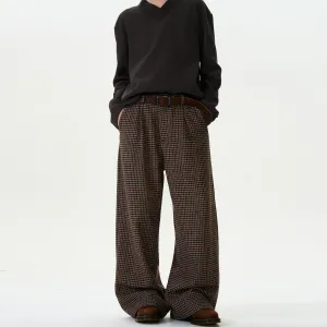 Madwitch Houndstooth Casual Pants