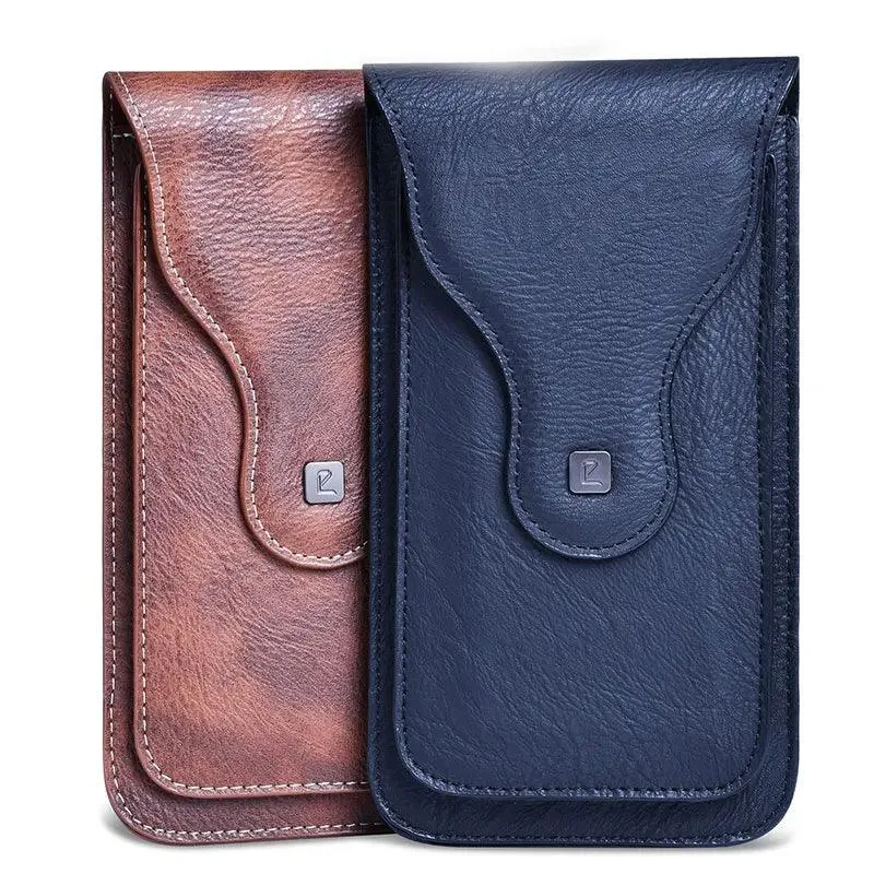 Magnet Belt Clip Holster Case for Phone Mobile Phone Bag 2 Pouchs for Samsung Note 10Plus 9 8 for IPhone 11 Pro Max XS