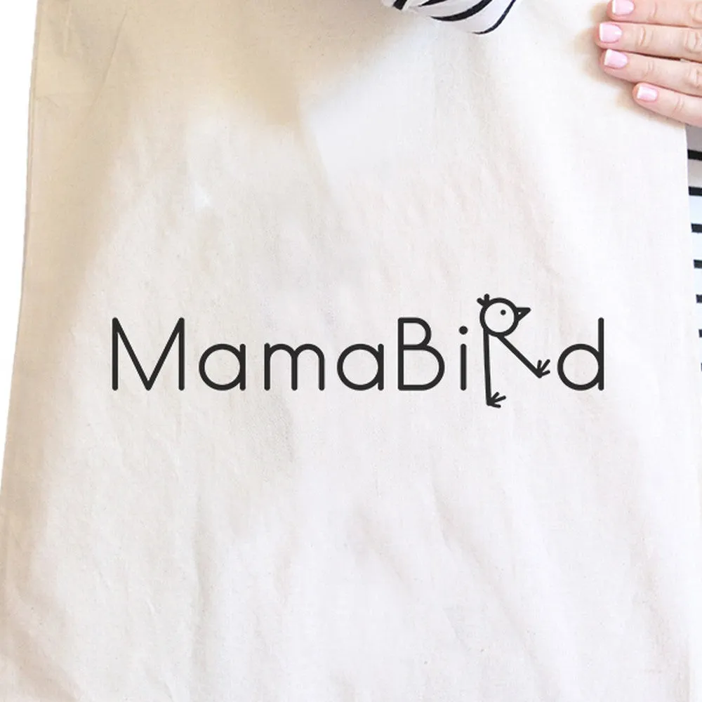 MamaBird Natural Canvas Bag Perfect Mothers Day Gift Eco-Friendly