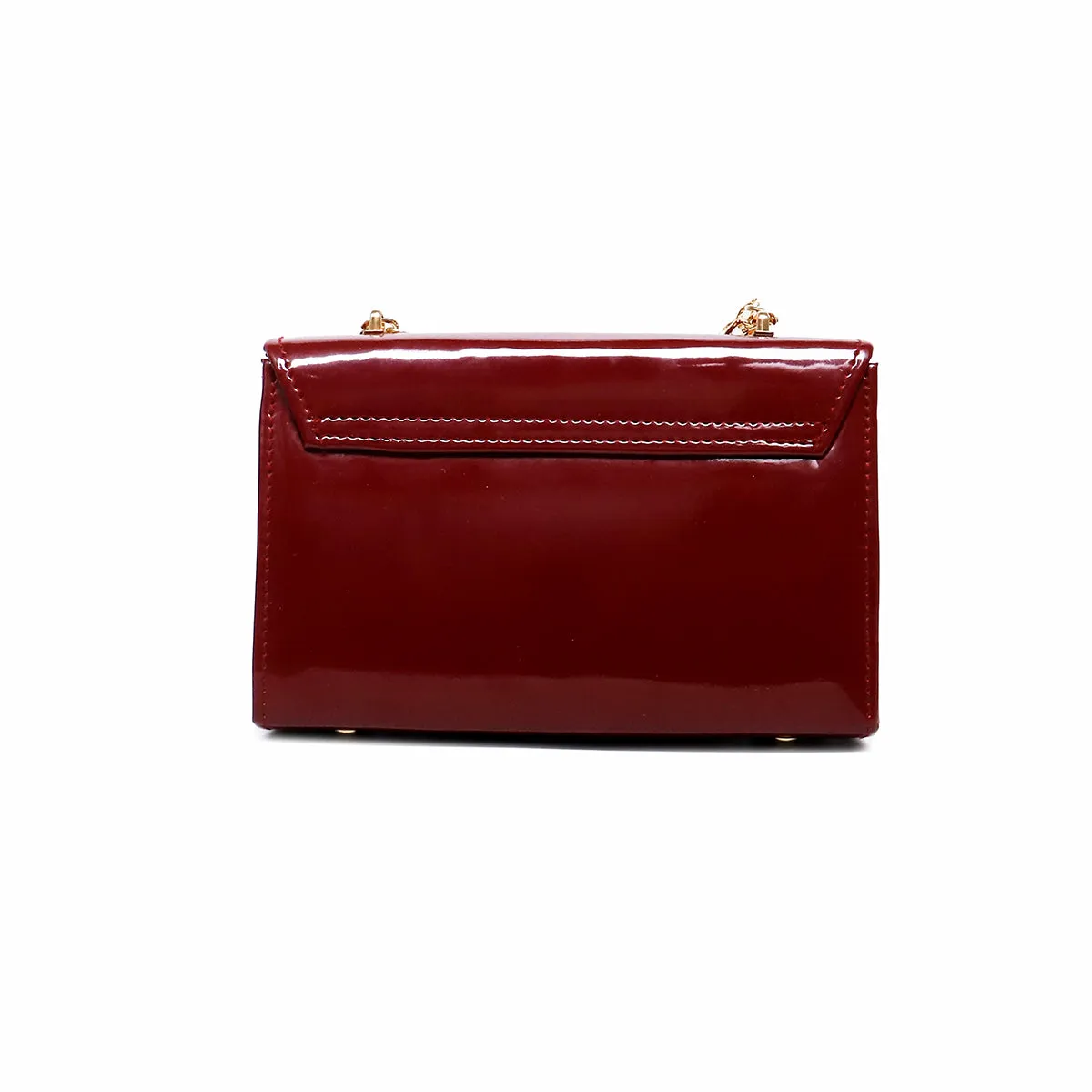 Maroon Casual Clutch C00C08028