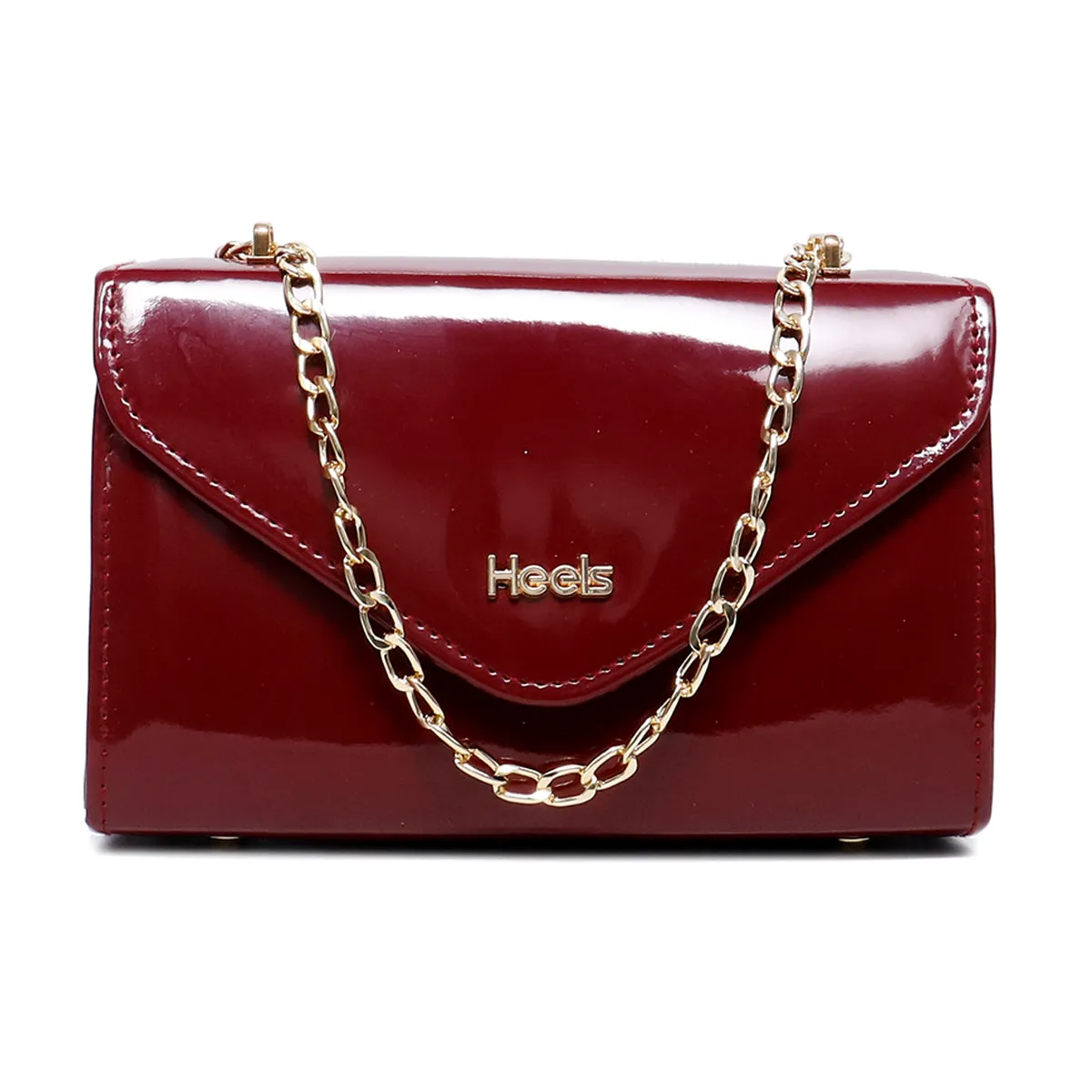 Maroon Casual Clutch C00C08028