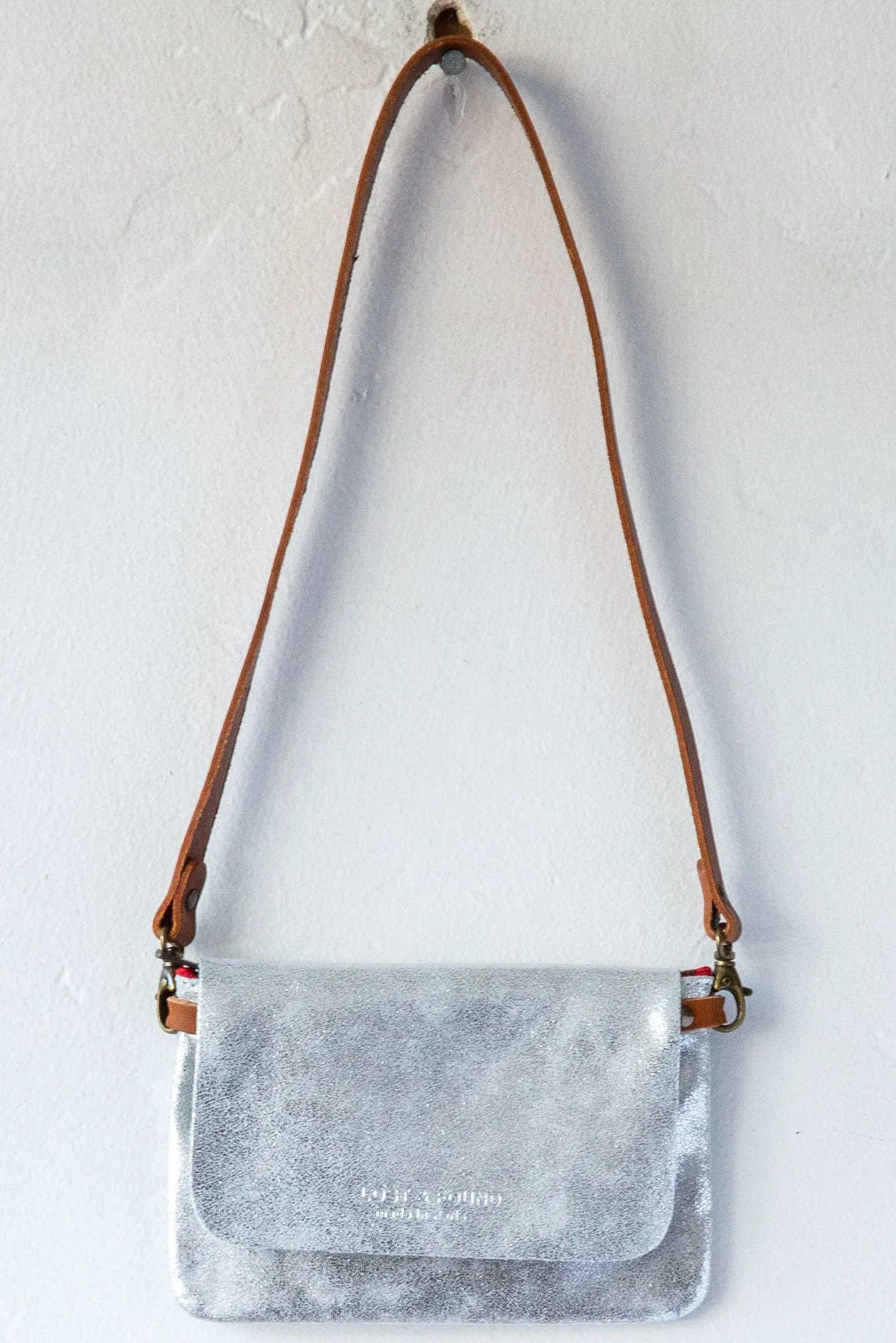 Metallic Flap Bag