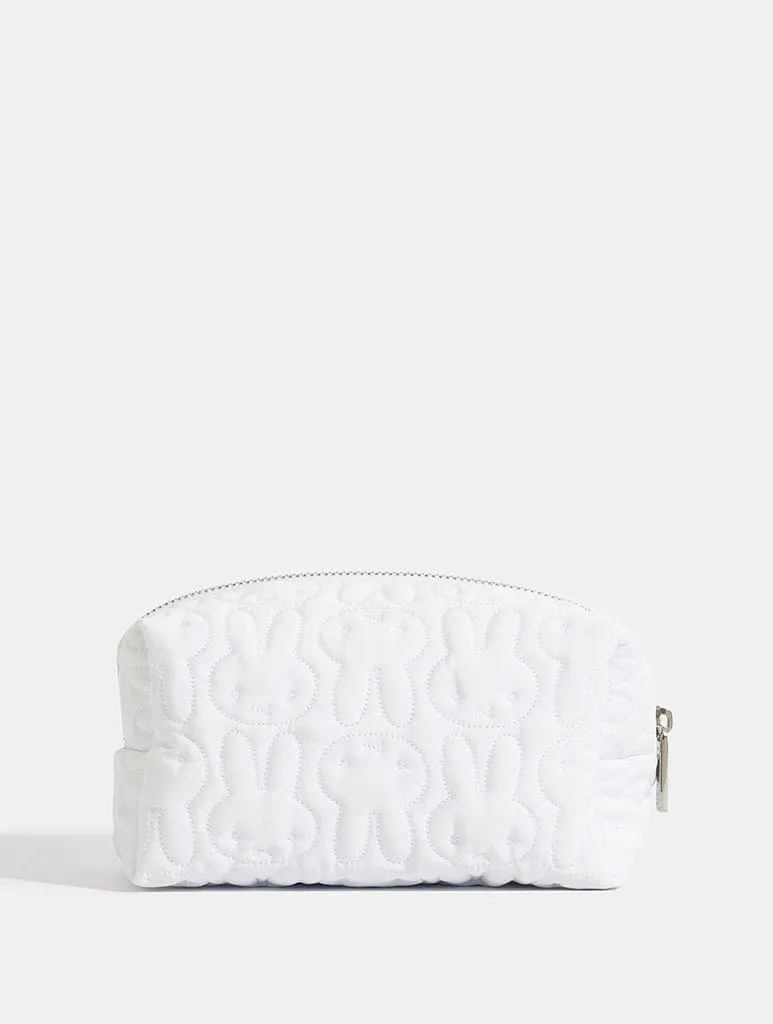 Miffy x Skinnydip Quilted Makeup Bag