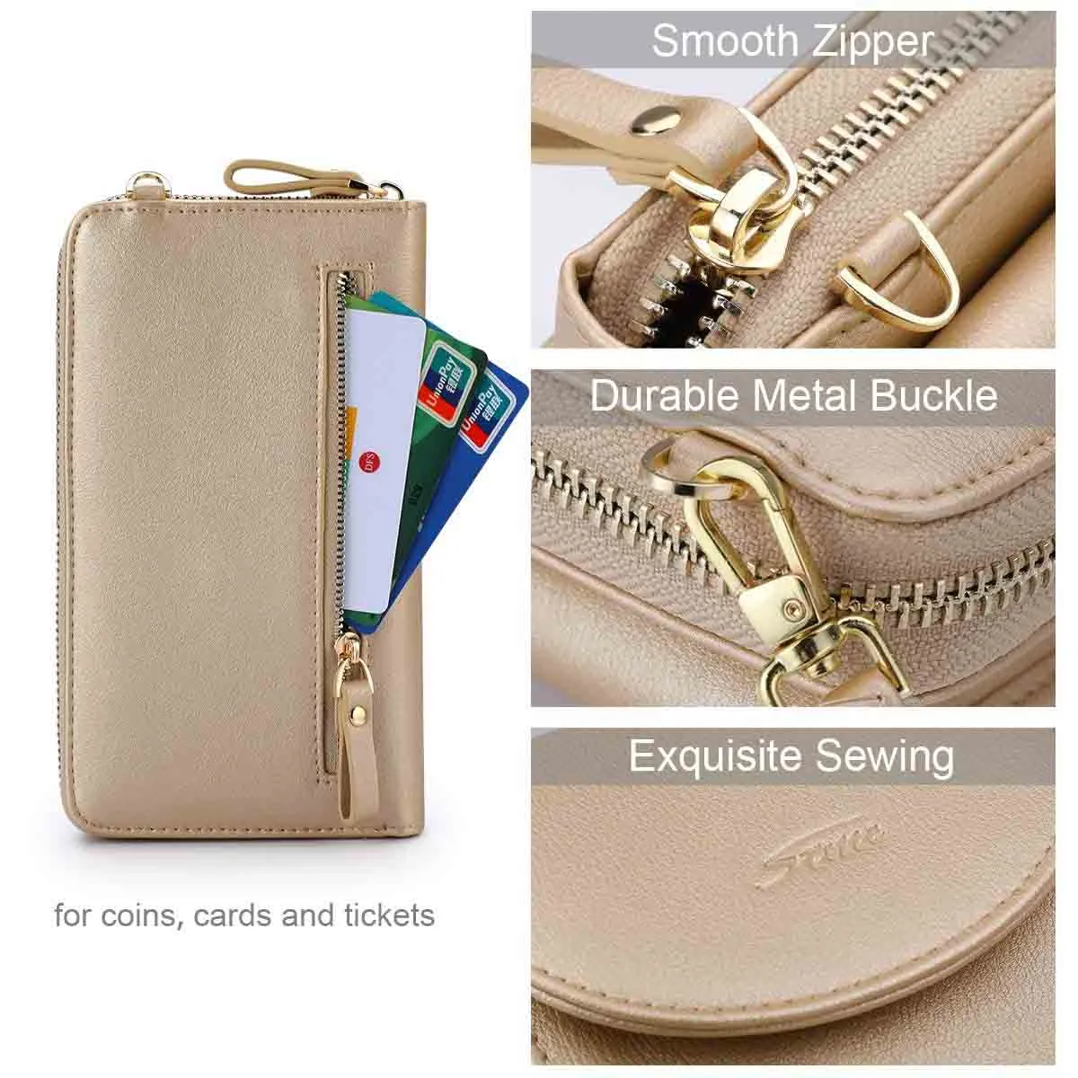 Mini RFID Cell Phone Crossbody Bag