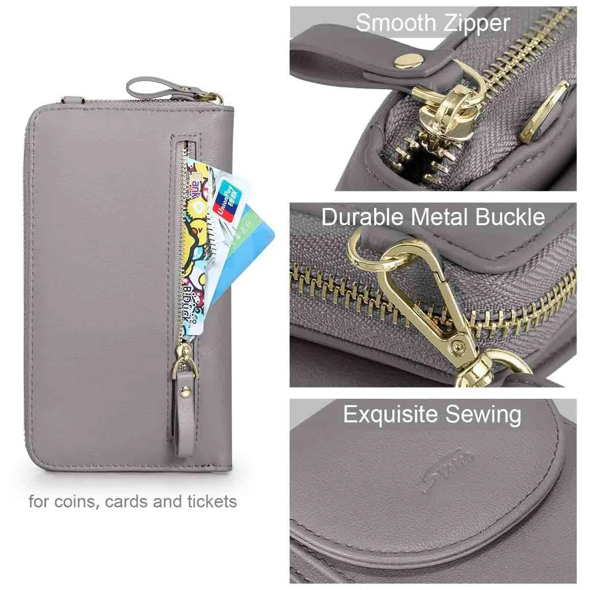 Mini RFID Cell Phone Crossbody Bag