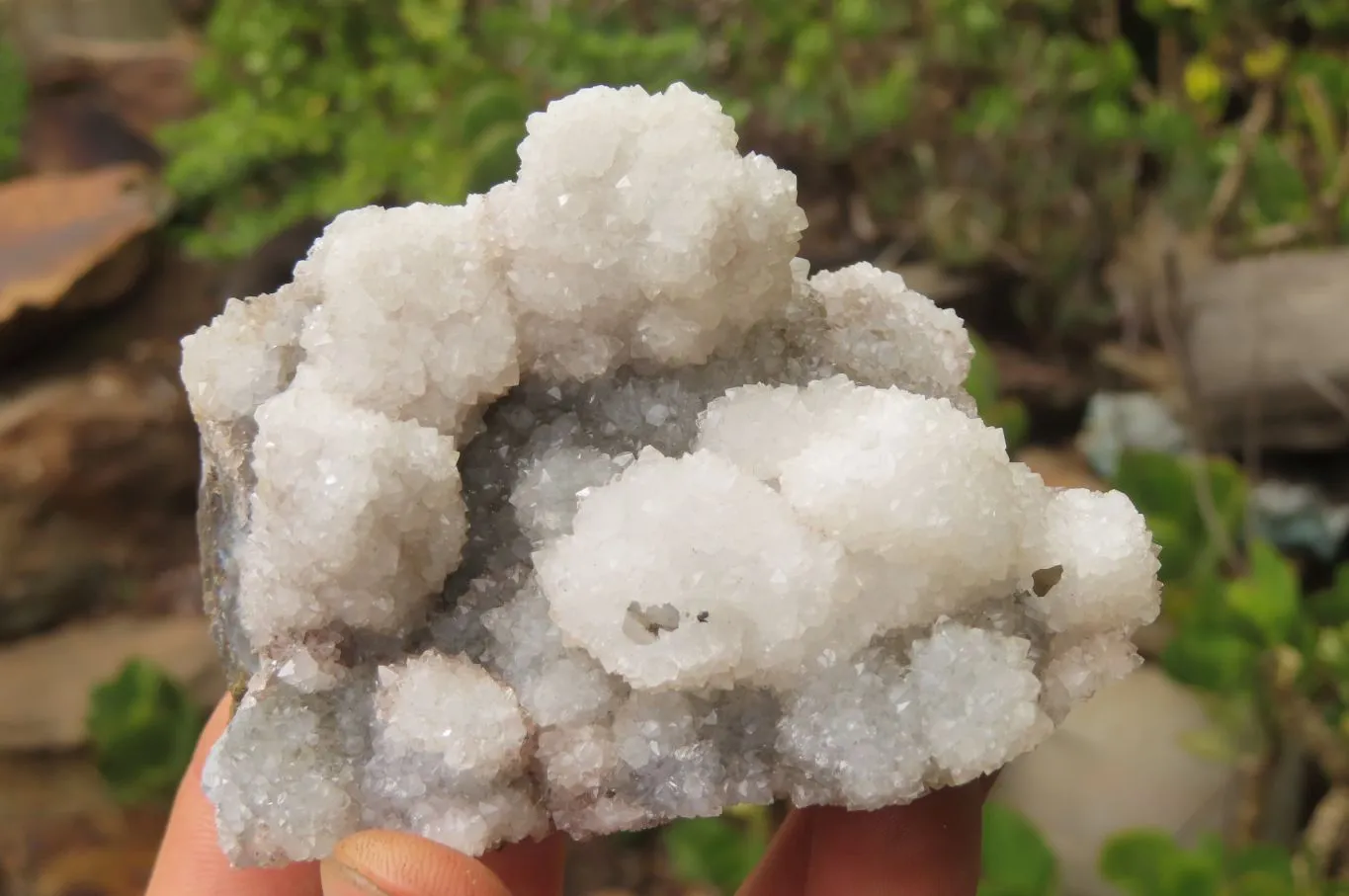 Natural Drusy Mountain Quartz Specimens x 6 From Alberts Mountain, Lesotho