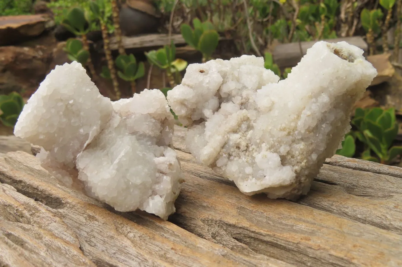 Natural Drusy Mountain Quartz Specimens x 6 From Alberts Mountain, Lesotho