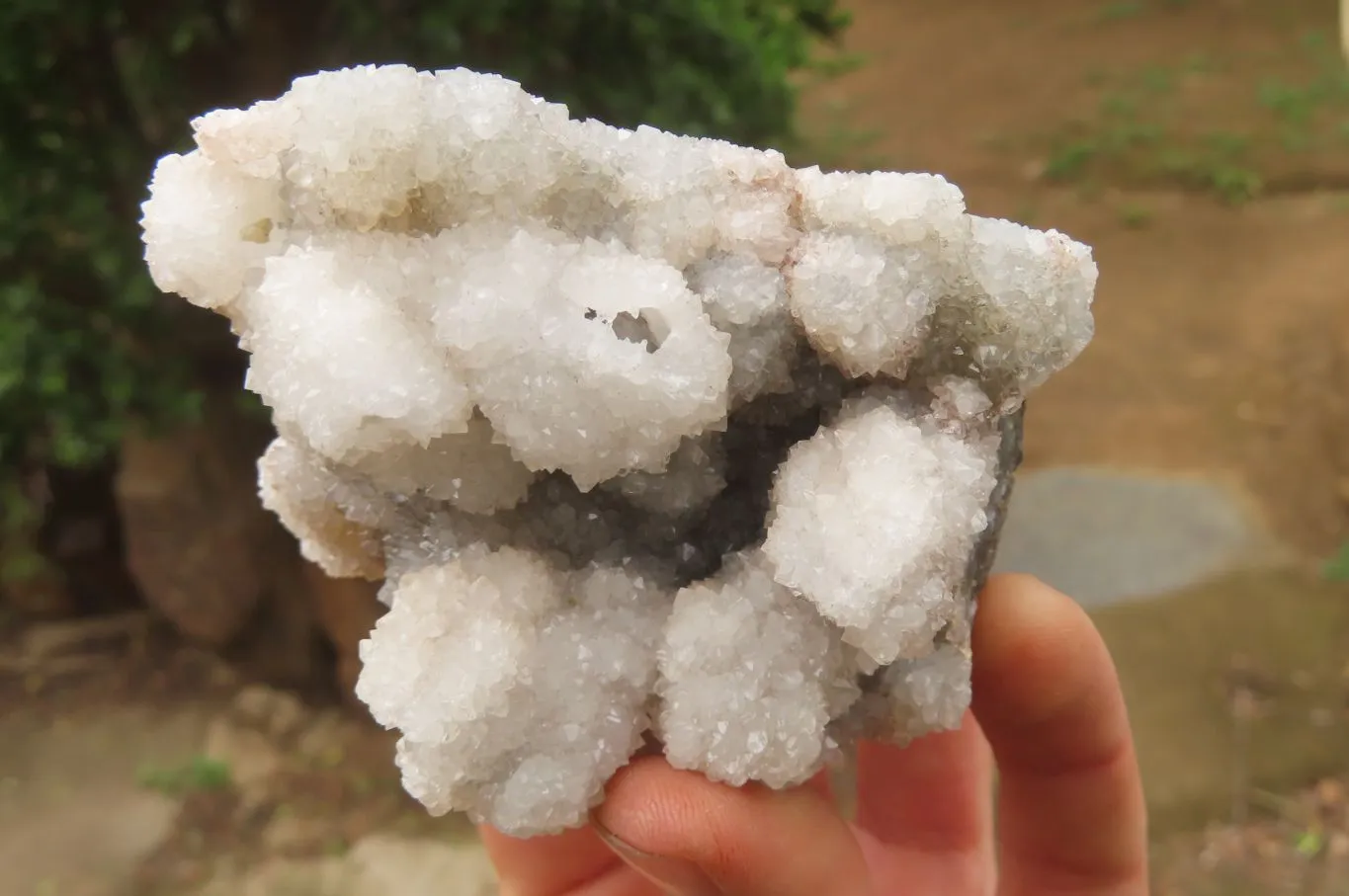 Natural Drusy Mountain Quartz Specimens x 6 From Alberts Mountain, Lesotho