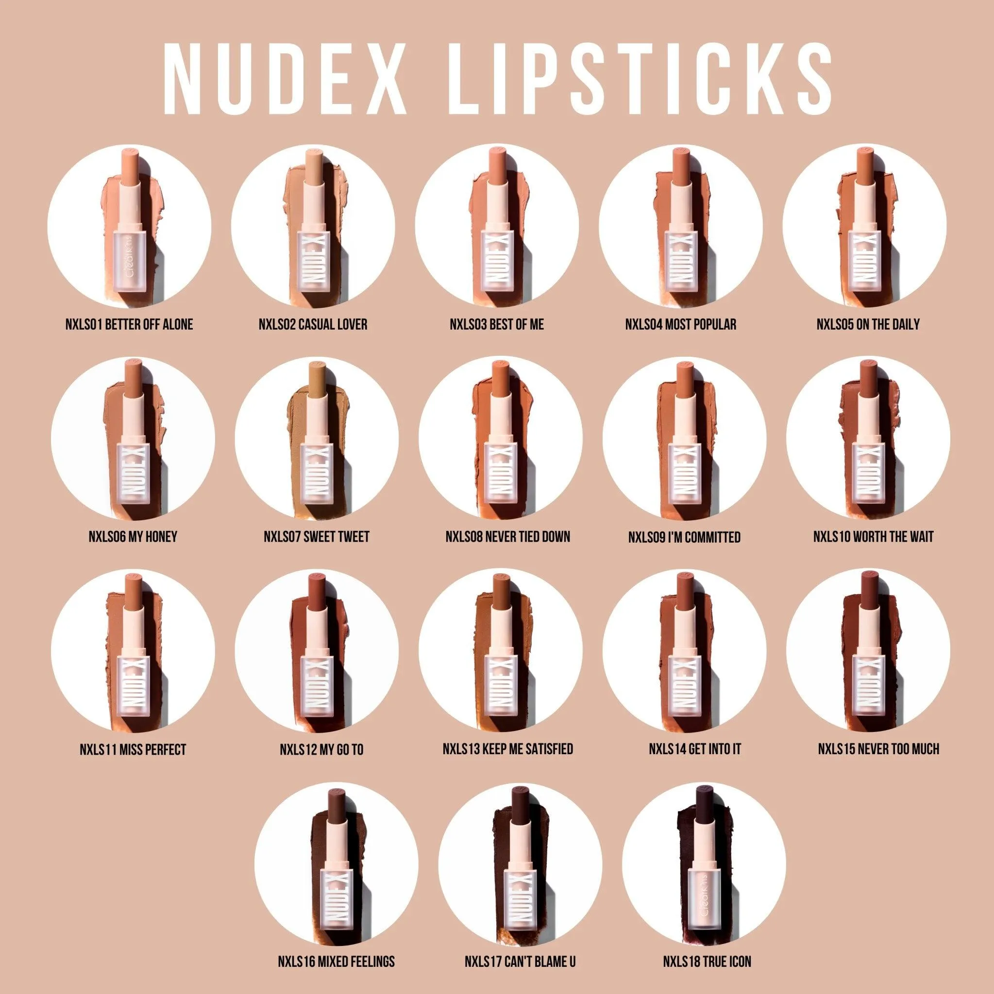 Nude X Lipstick Bundle Bag