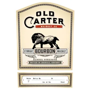 Old Carter Straight Bourbon Small Batch 9