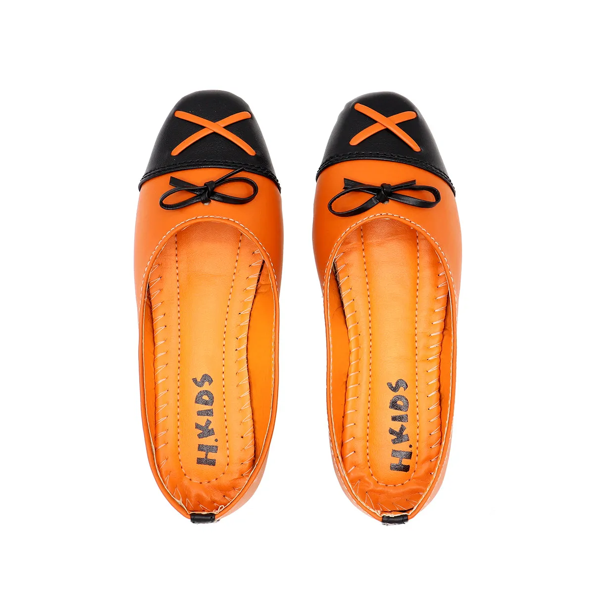 Orange Casual Pumps G70041