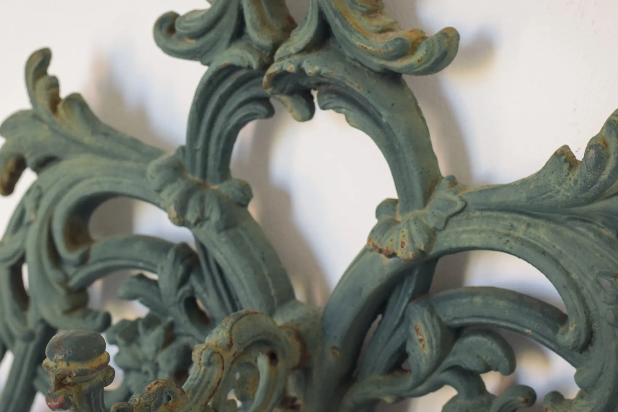 Ornate Victorian - Style Coat Rack in Cast Iron