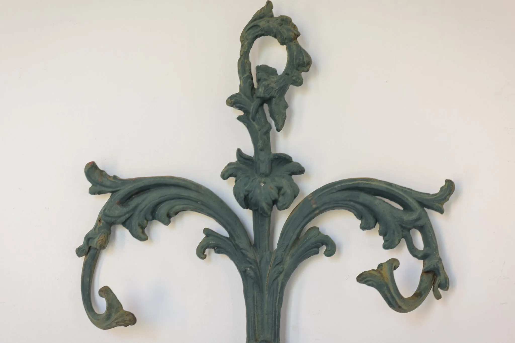 Ornate Victorian - Style Coat Rack in Cast Iron