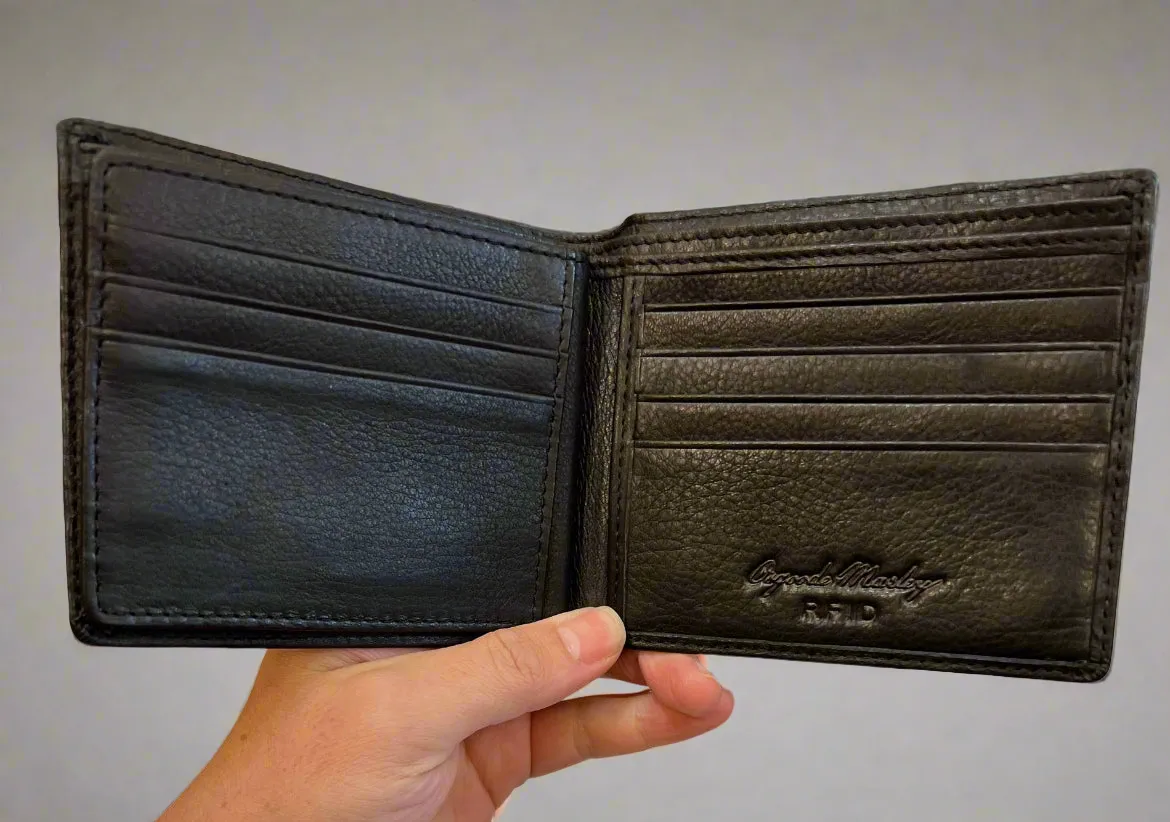 Osgoode Marley RFID Extra Page Bifold Leather Wallet- 1226