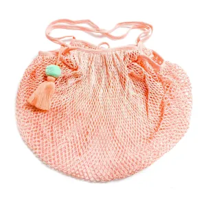 Pastel Pink Beach Bag