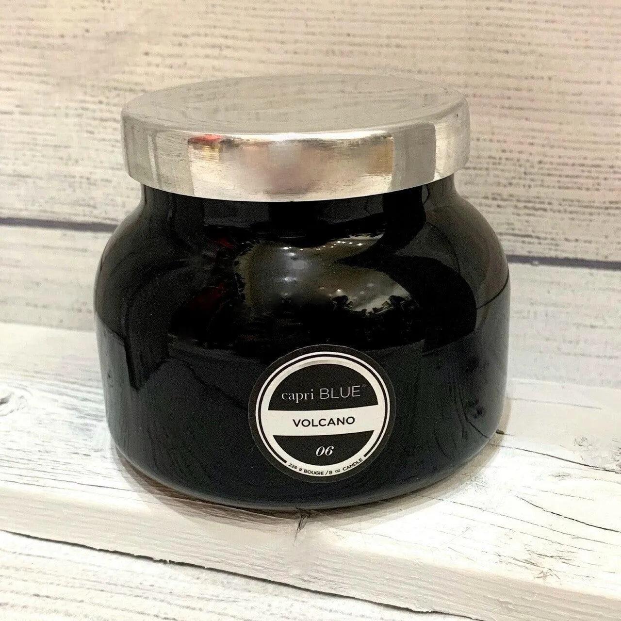 Petite Black Volcano Candle