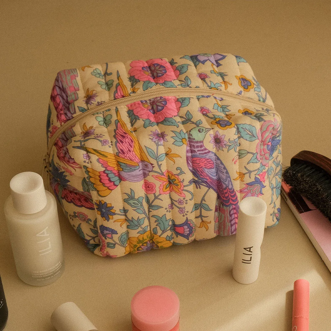 Renew Quilted Medium Make Up Bag